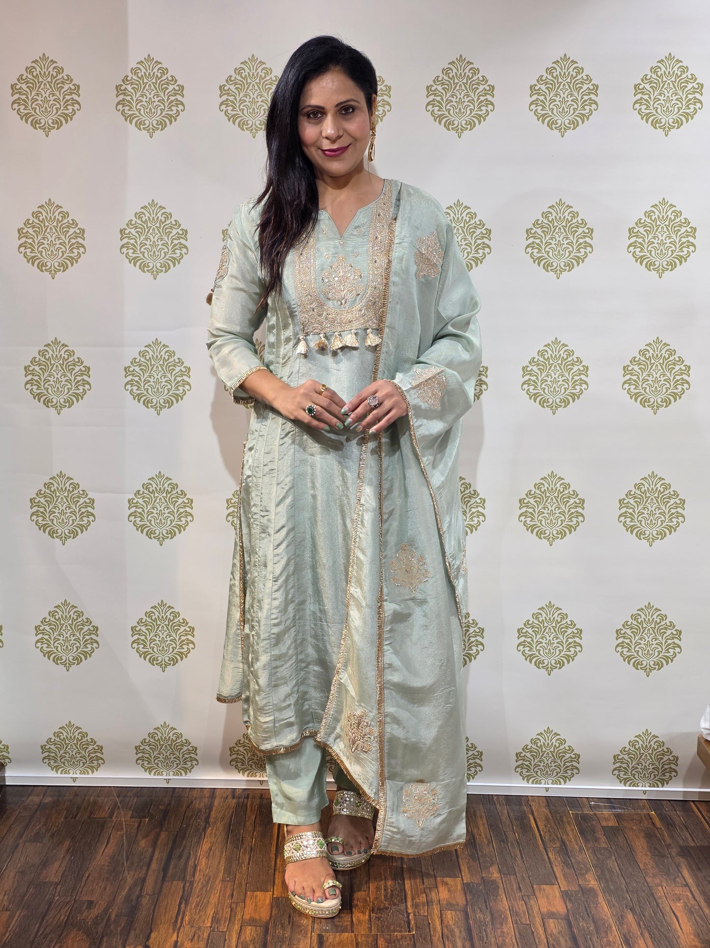 Crush Pari Kurta Set