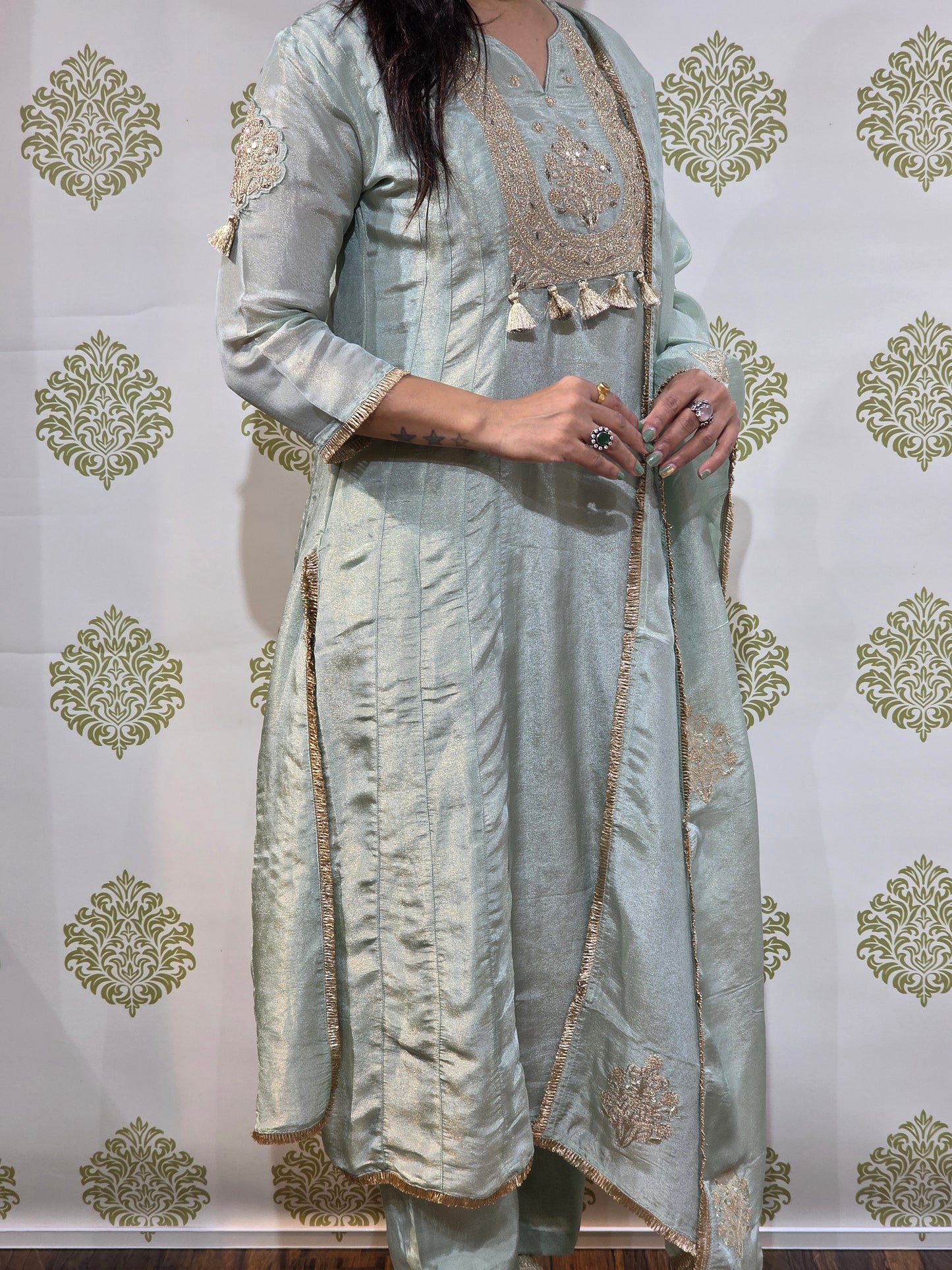 Crush Pari Kurta Set